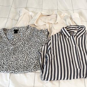 3 Long Sleeve Blouses for $30!